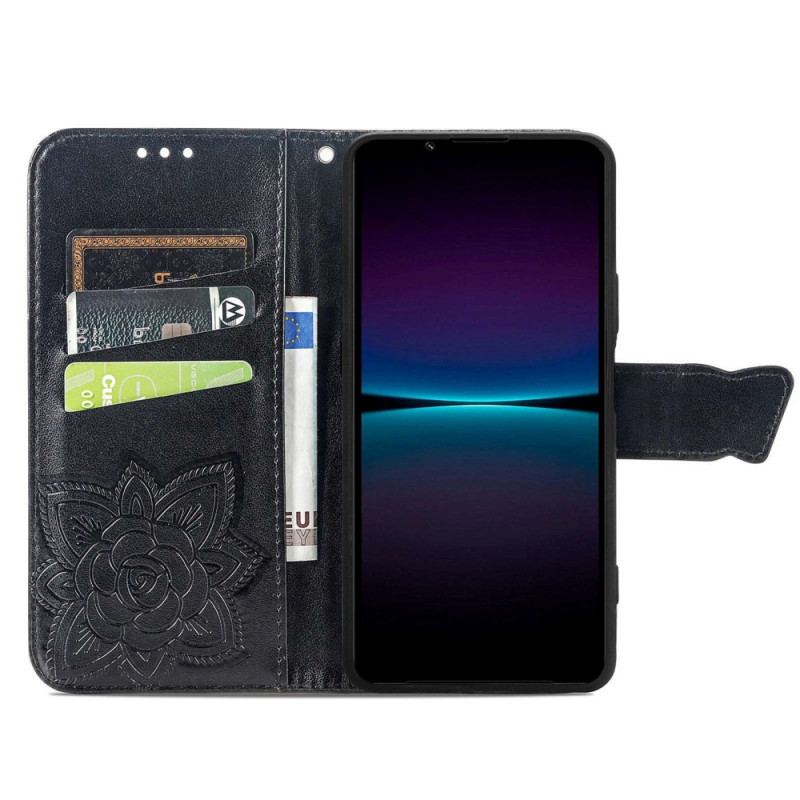 Housse Sony Xperia 1 IV Papillon Baroque