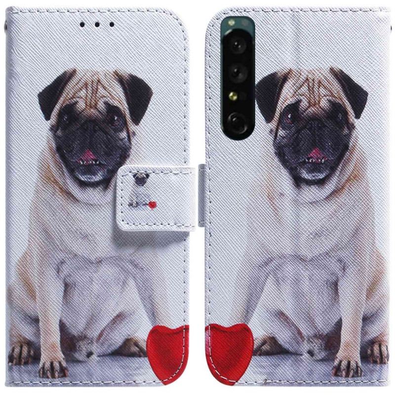 Housse Sony Xperia 1 IV Pug Dog