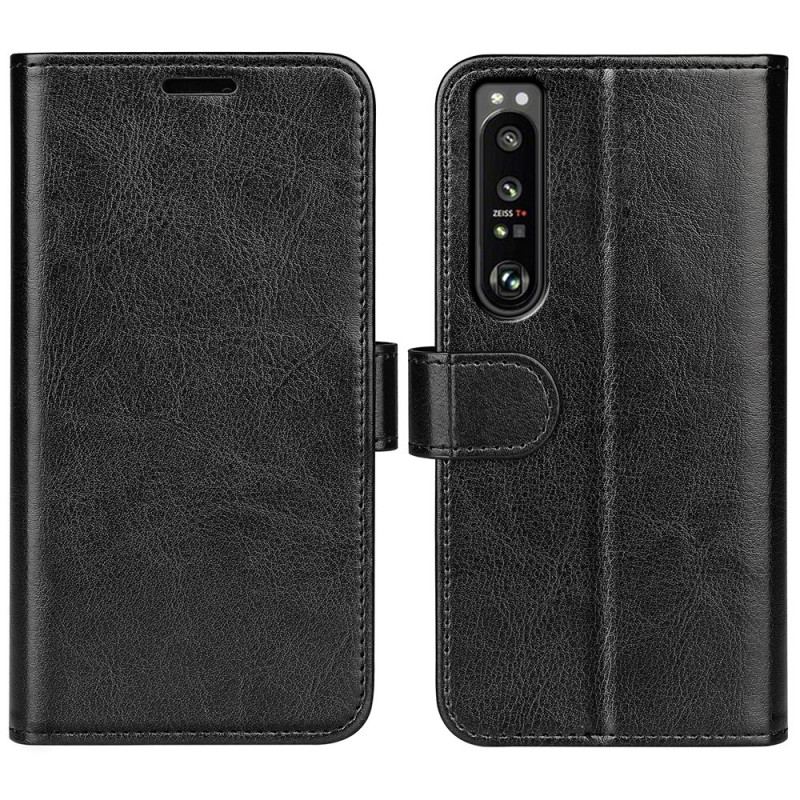 Housse Sony Xperia 1 IV Simili Cuir Vintage