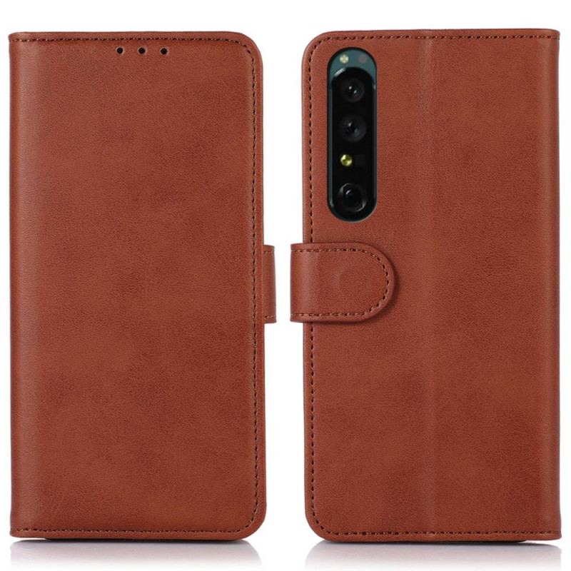 Housse Sony Xperia 1 IV Style Cuir