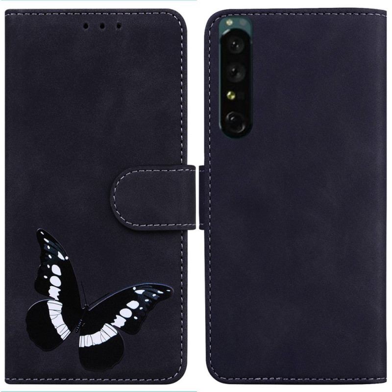 Housse Sony Xperia 1 IV Vintage Papillon