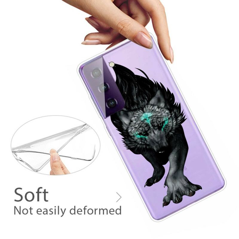 Coque Samsung Galaxy S21 FE Loup Royal