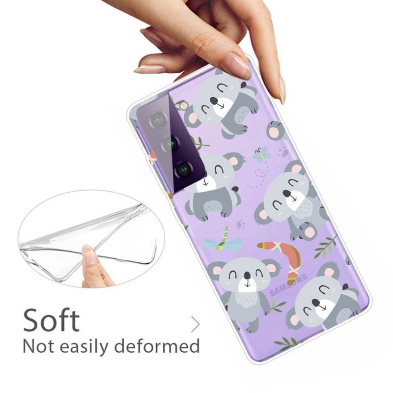 Coque Samsung Galaxy S21 FE Mignons Koalas