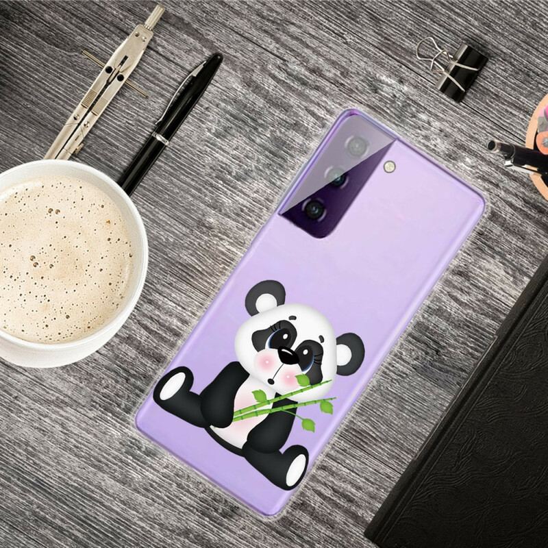 Coque Samsung Galaxy S21 FE Panda Triste