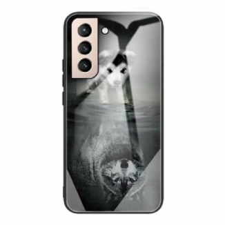 Coque Samsung Galaxy S21 FE Verre Trempé Rêve de Chiot