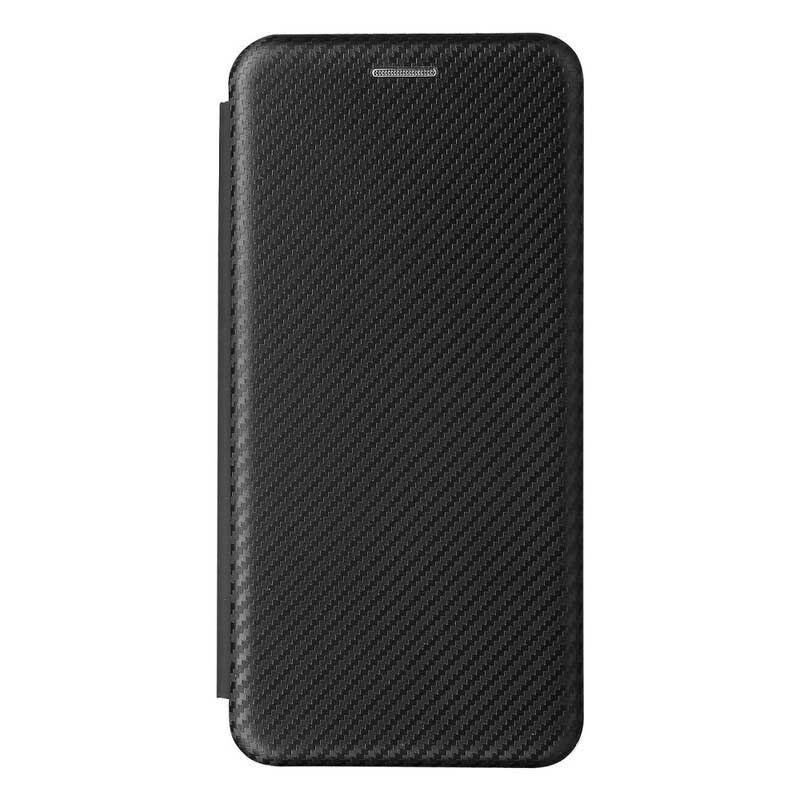 Flip Cover Samsung Galaxy S21 FE Fibre Carbone