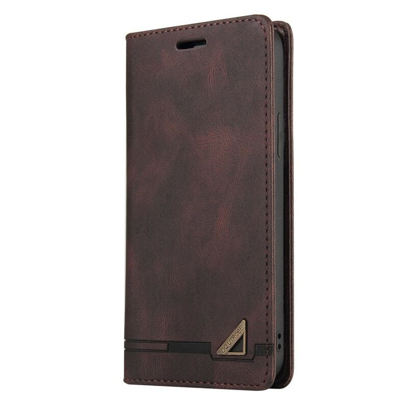 Flip Cover Samsung Galaxy S21 FE Simili Cuir GQ.UTROBE