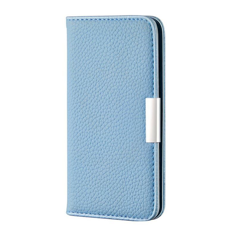 Flip Cover Samsung Galaxy S21 FE Simili Cuir Litchi Ultra Chic