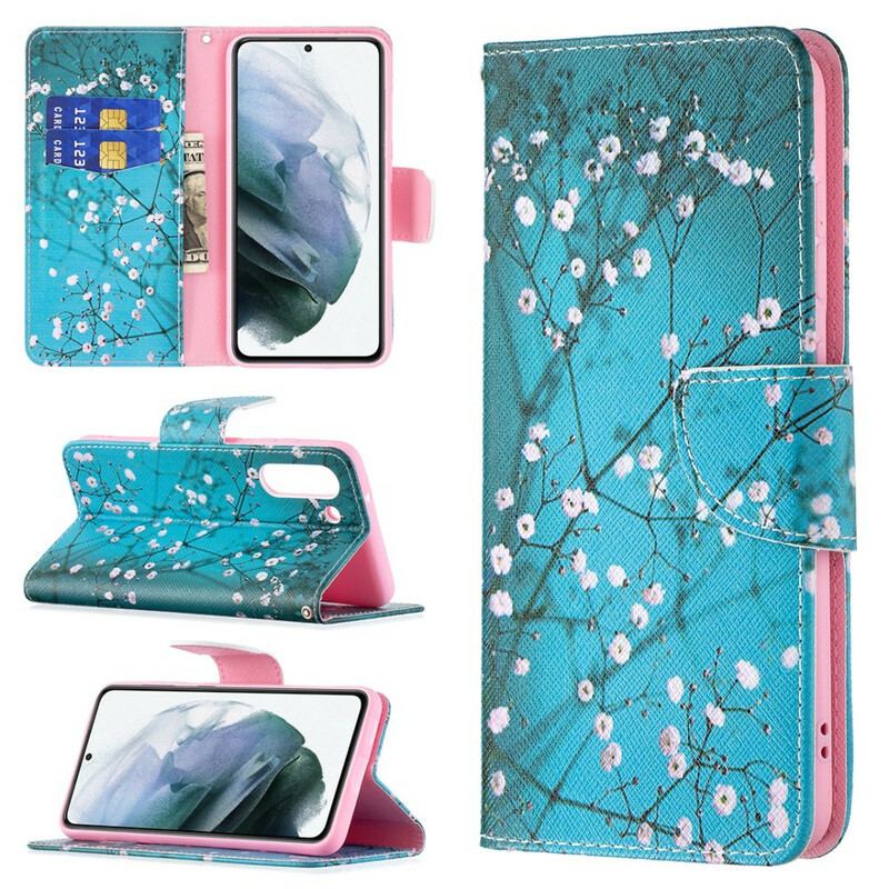 Housse Samsung Galaxy S21 FE Arbre en Fleur