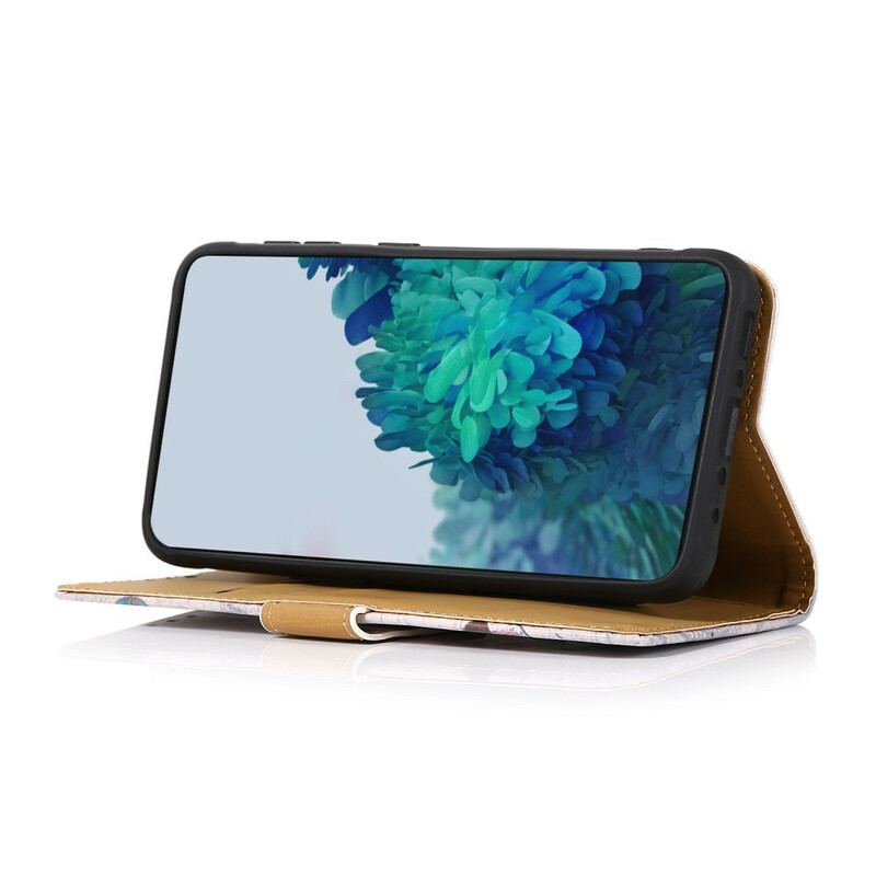 Housse Samsung Galaxy S21 FE Arbre Fleuri