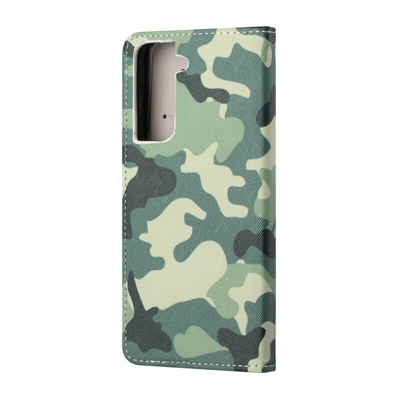 Housse Samsung Galaxy S21 FE Camouflage Militaire