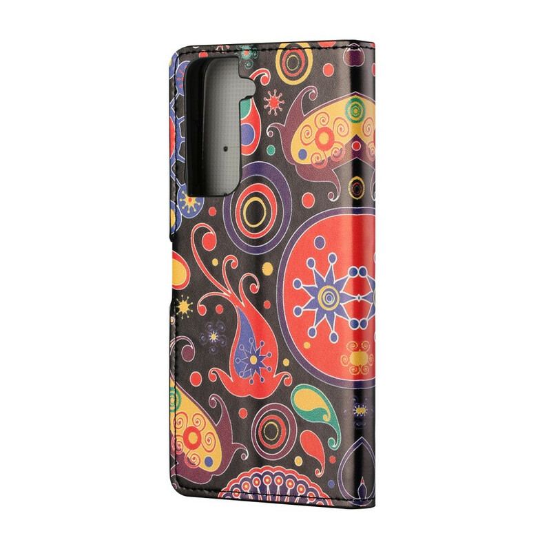 Housse Samsung Galaxy S21 FE Design Galaxie