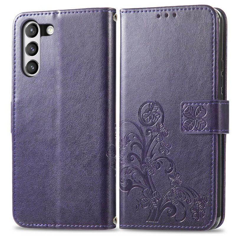 Housse Samsung Galaxy S21 FE Fleurs Abstraites