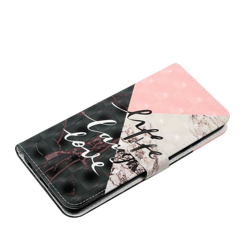 Housse Samsung Galaxy S21 FE Life Laugh Love