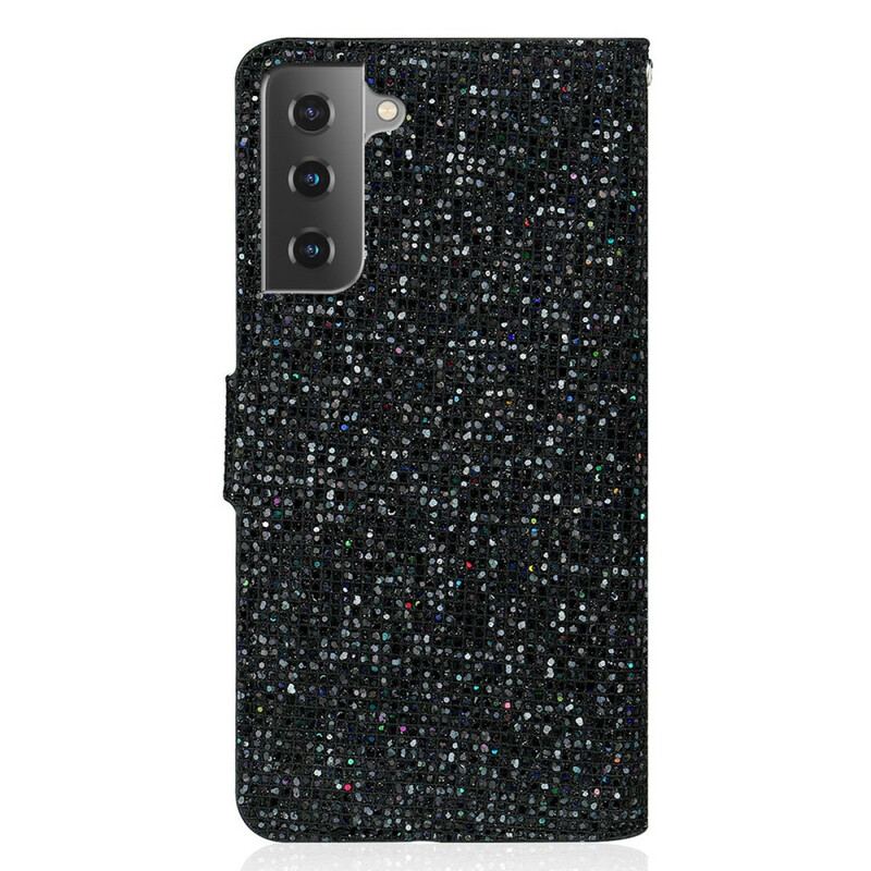 Housse Samsung Galaxy S21 FE Paillettes S Design