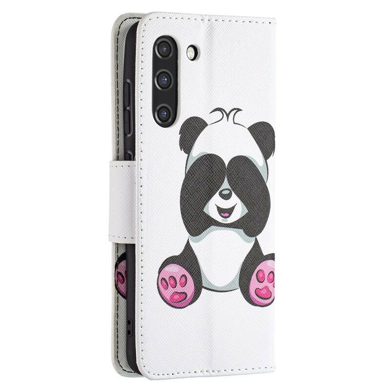 Housse Samsung Galaxy S21 FE Panda Fun