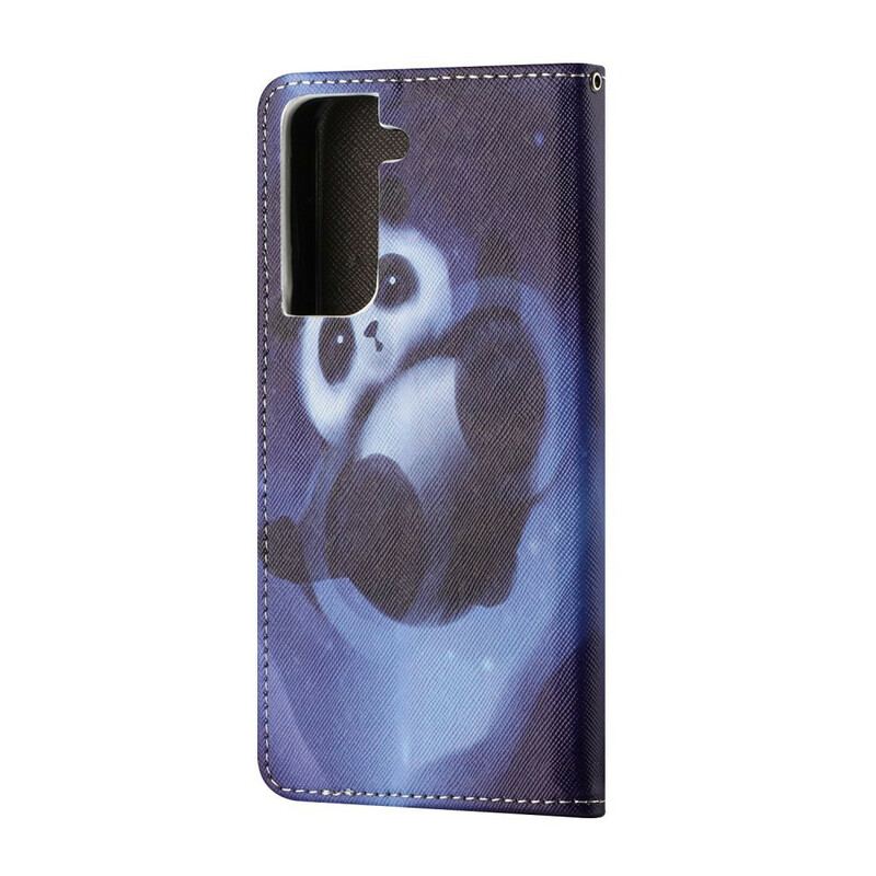 Housse Samsung Galaxy S21 FE Panda Space