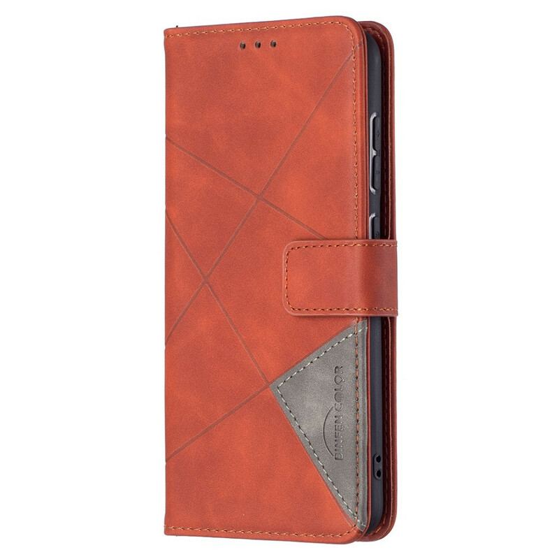 Housse Samsung Galaxy S21 FE Triangles Binfen Color