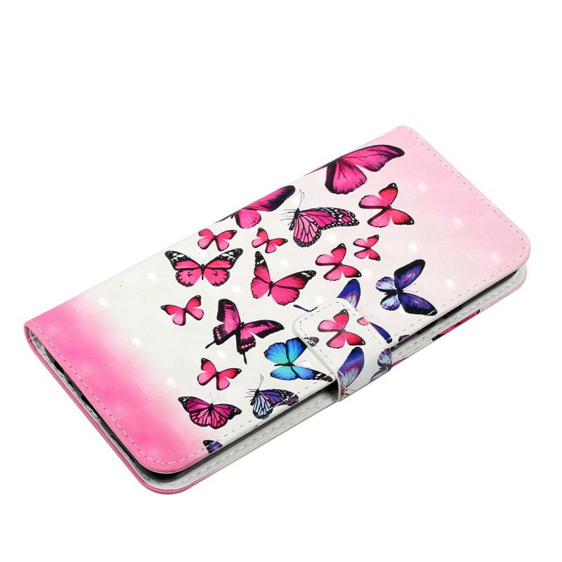 Housse Samsung Galaxy S21 FE Vol de Papillons