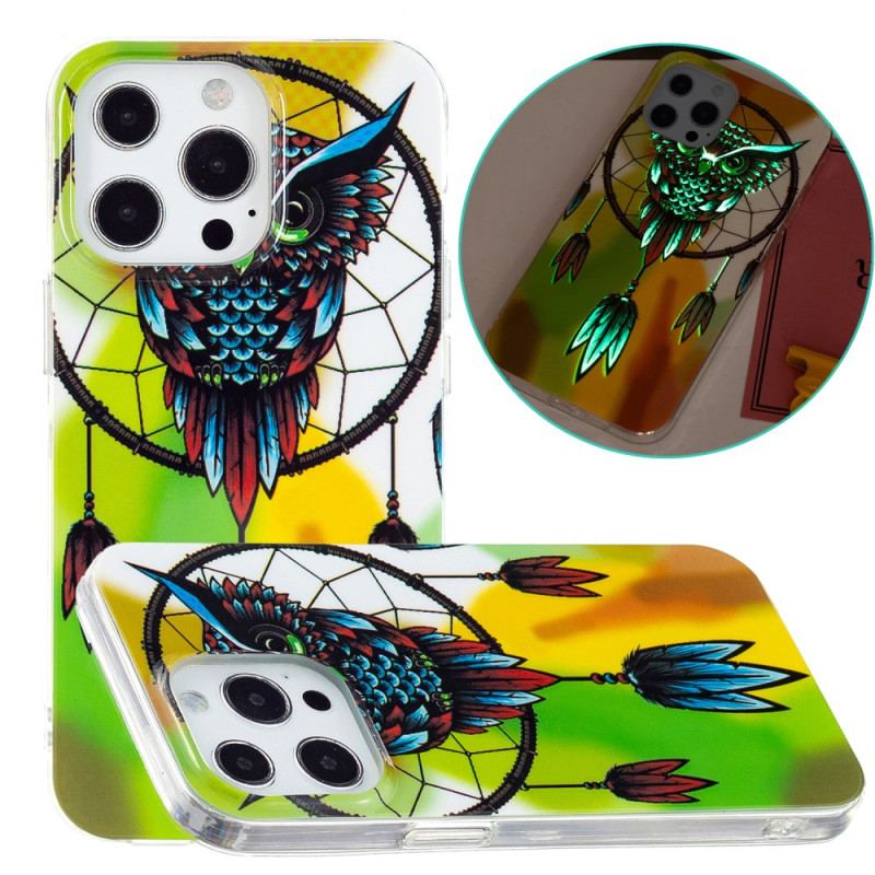 Coque iPhone 15 Pro Max Fluorescente Attrape Rêves