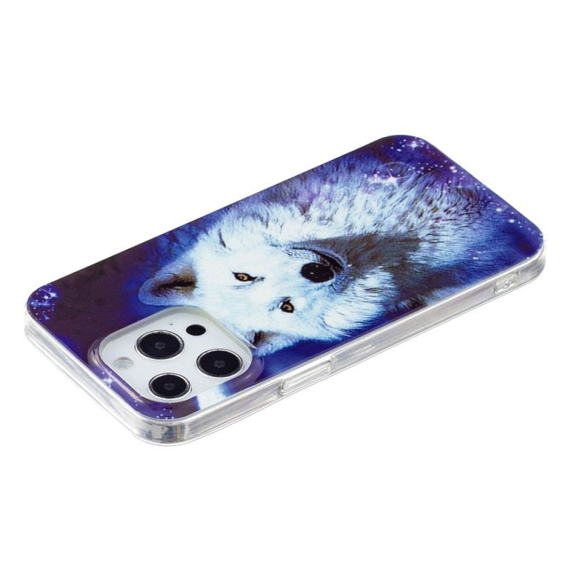 Coque iPhone 15 Pro Max Fluorescente Loup