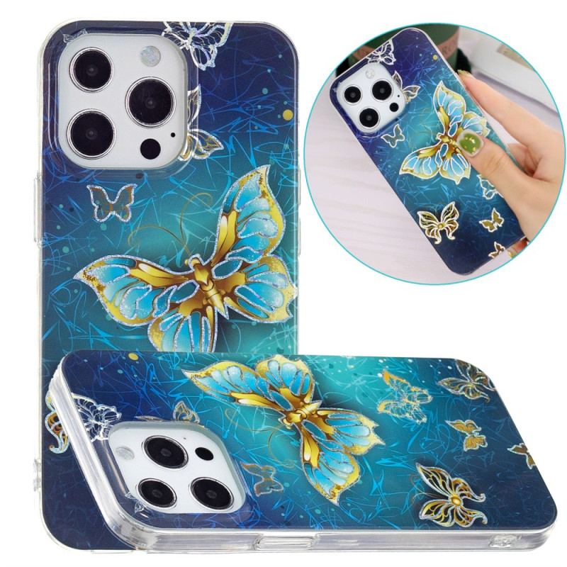 Coque iPhone 15 Pro Max Papillons Précieux