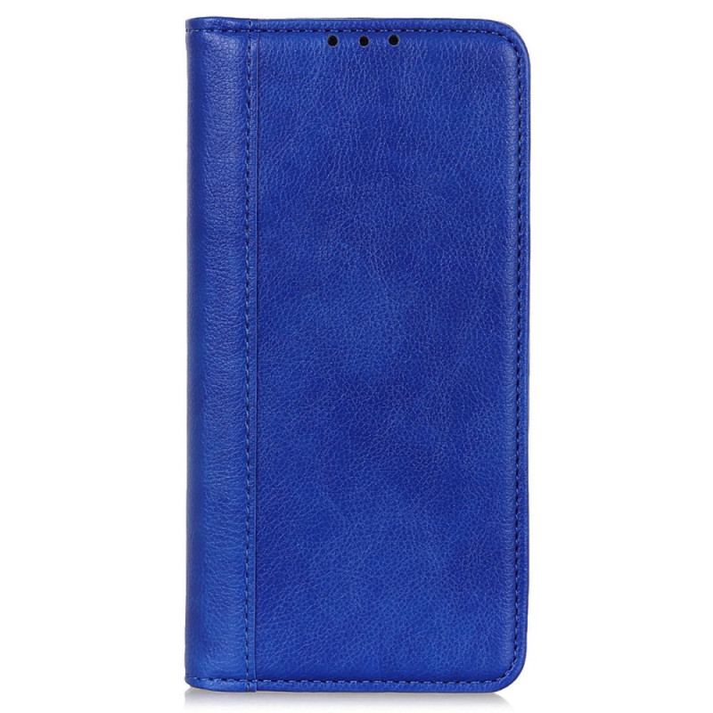 Flip Cover Poco M5 Cuir Fendu