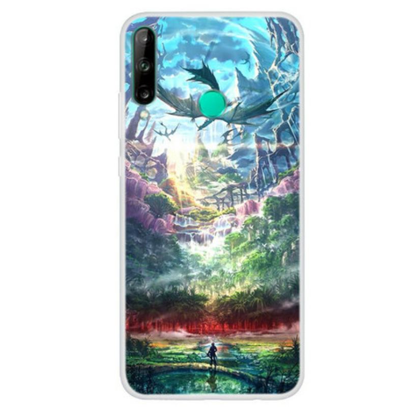 Coque Huawei P40 Lite E / Y7p Nature Paradisiaque