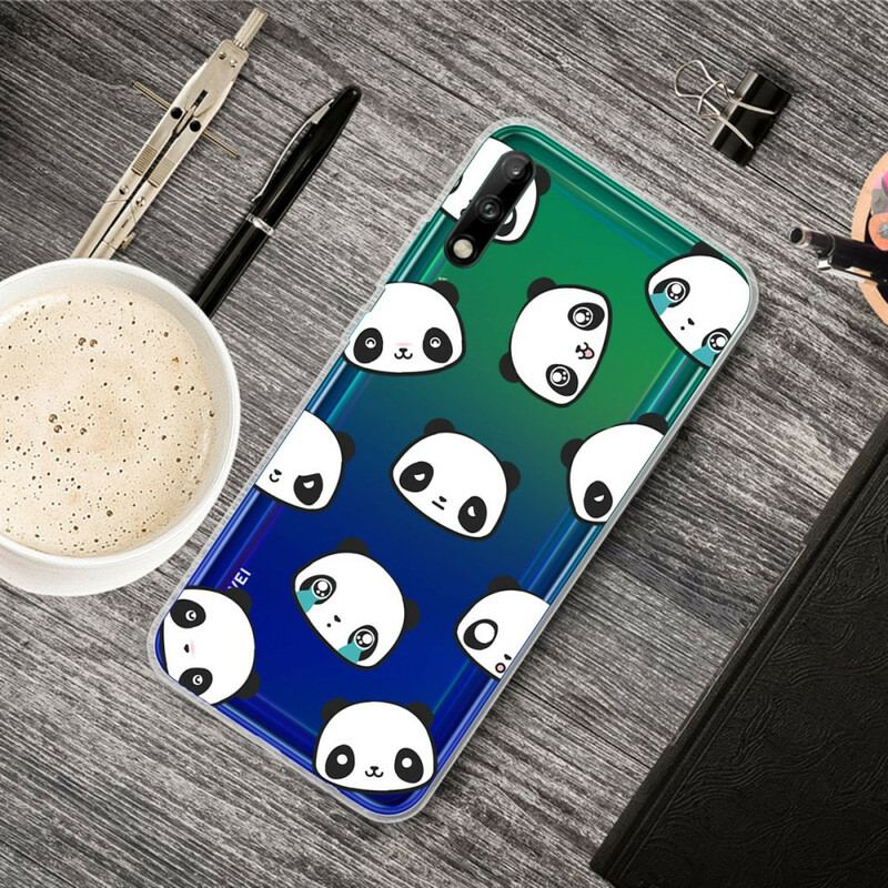 Coque Huawei P40 Lite E / Y7p Pandas Sentimentaux