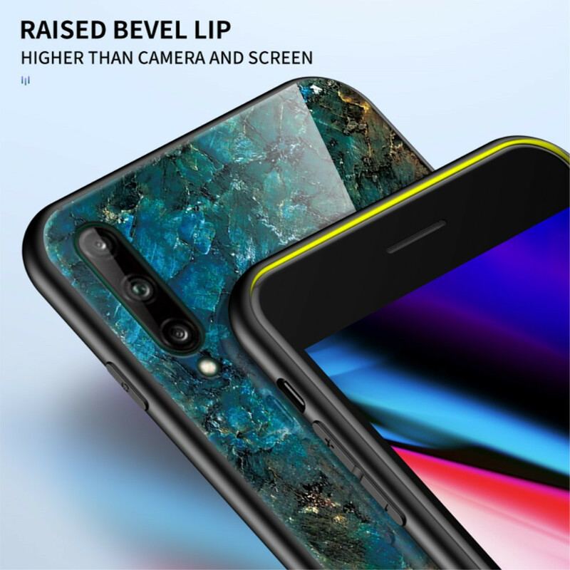 Coque Huawei P40 Lite E / Y7p Verre Trempé Premum Colors