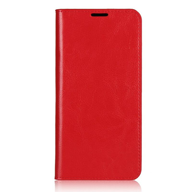 Flip Cover Huawei P40 Lite E / Y7p Cuir Véritable