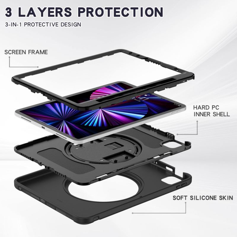 Coque iPad Pro 11" / Air (2022) (2020) Multi-Fonctionnelle Porte-Stylet