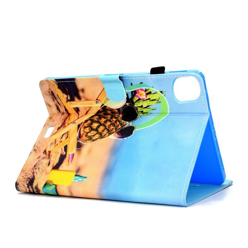 Housse iPad Air (2022) (2020) / Pro 11" Ananas Plage