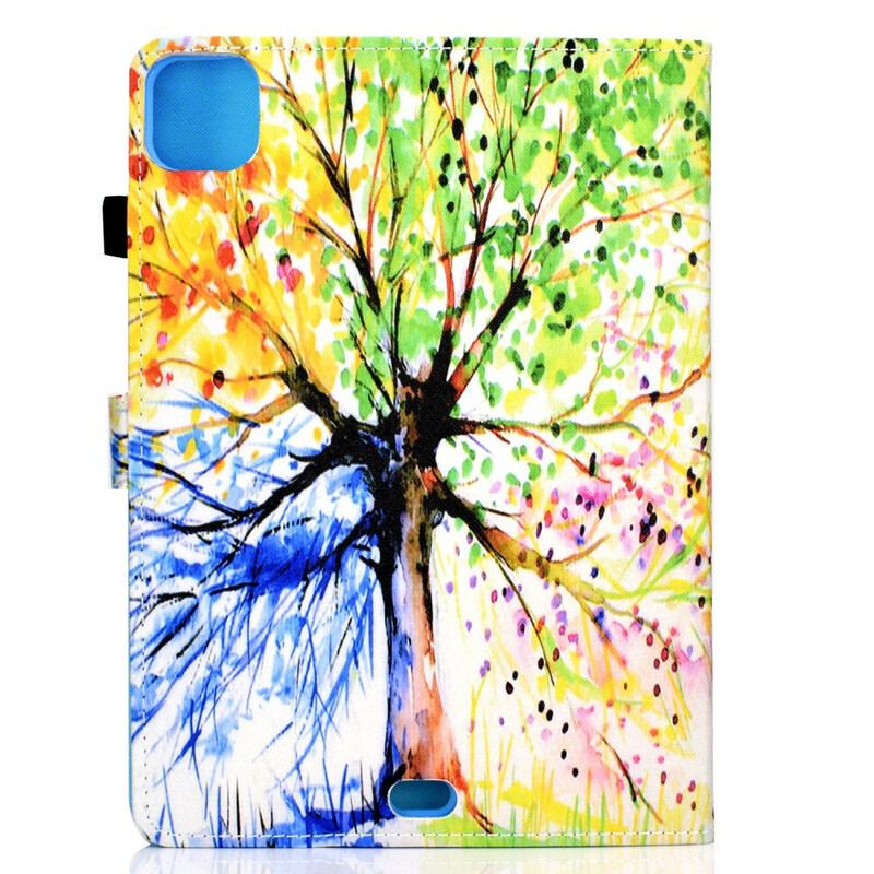 Housse iPad Air (2022) (2020) / Pro 11" Arbre Aquarelle