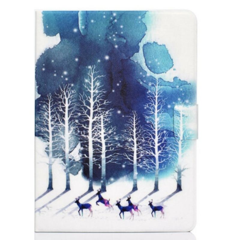 Housse iPad Air (2022) (2020) / Pro 11" Cerfs des Neiges