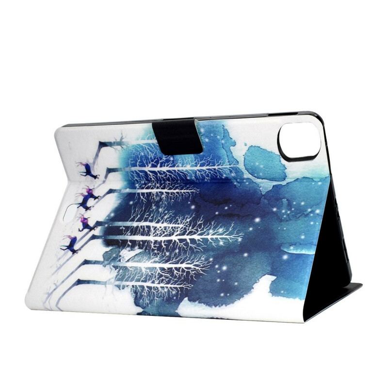 Housse iPad Air (2022) (2020) / Pro 11" Cerfs des Neiges