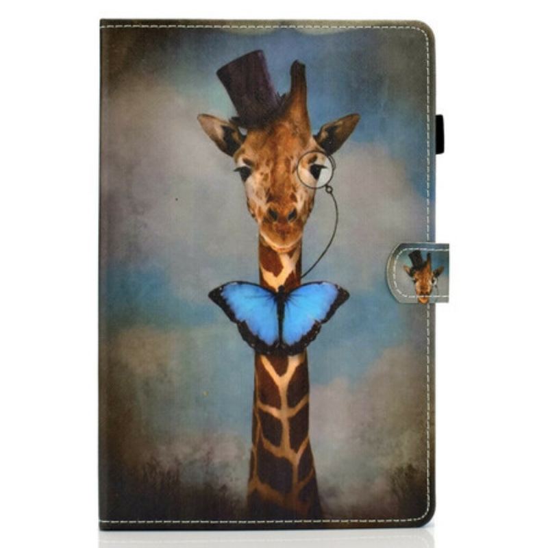 Housse iPad Air (2022) (2020) / Pro 11" Chic Girafe