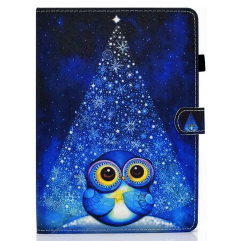 Housse iPad Air (2022) (2020) / Pro 11" Hibou Bleu