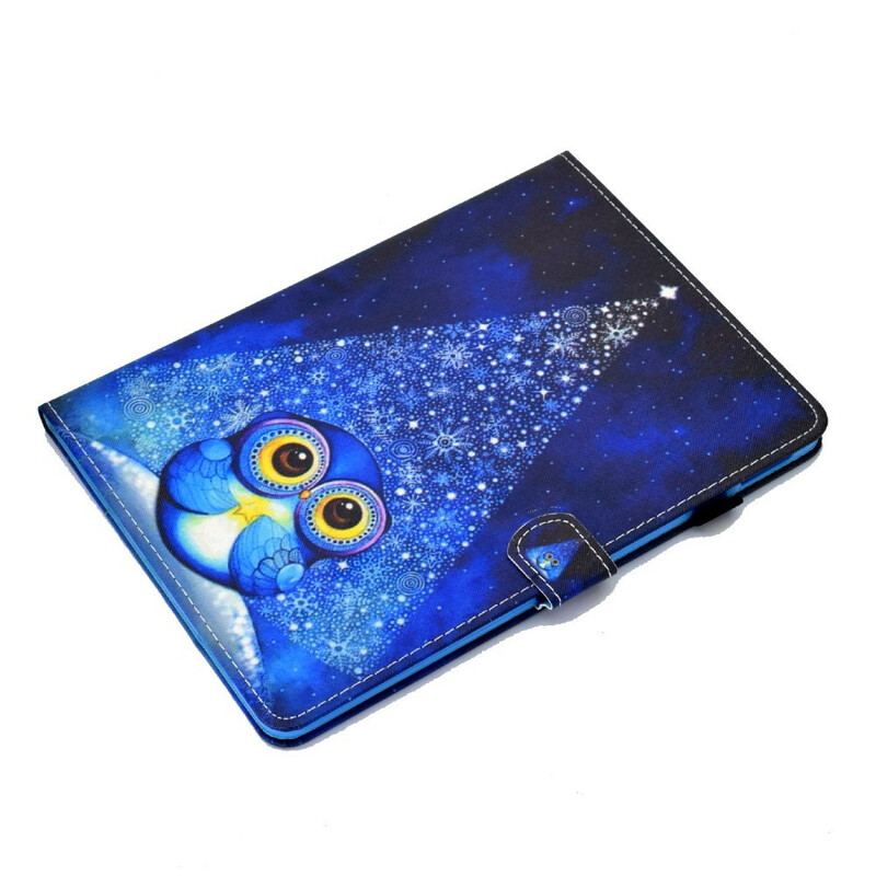 Housse iPad Air (2022) (2020) / Pro 11" Hibou Bleu