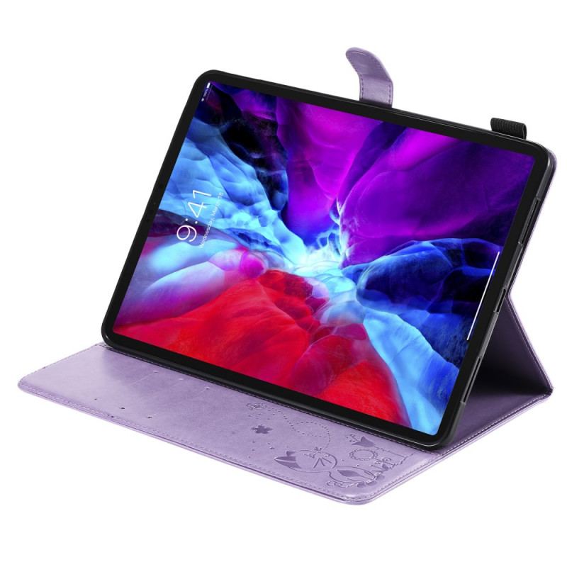 Housse iPad Pro 11" / Air (2022) (2020) Chat et Abeilles