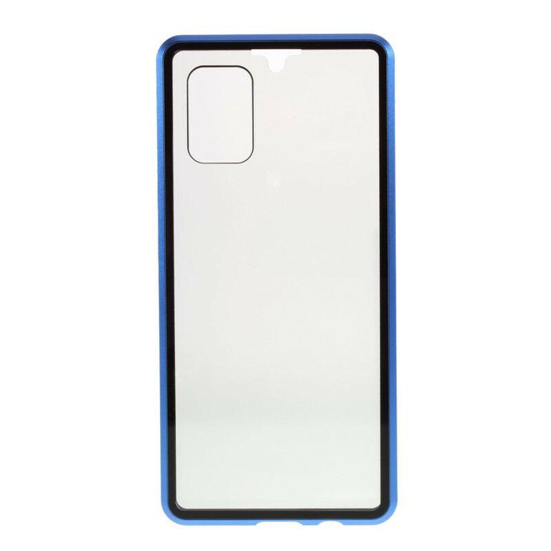 Coque Samsung Galaxy A51 5G Avant et Arrière Verre Trempé et Métal