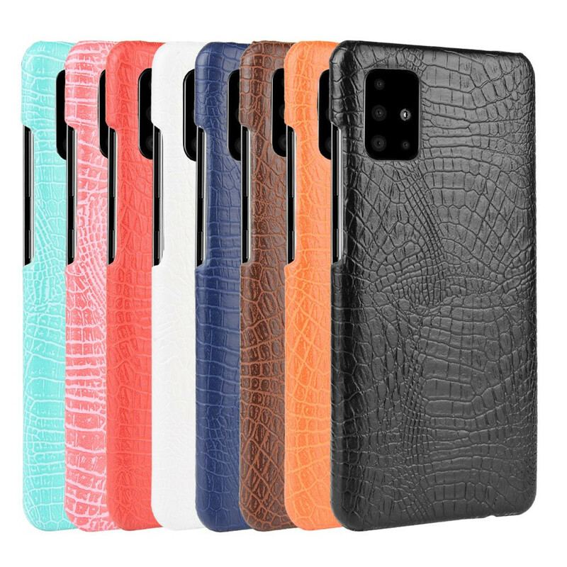 Coque Samsung Galaxy A51 5G Effet Peau de Crocodile