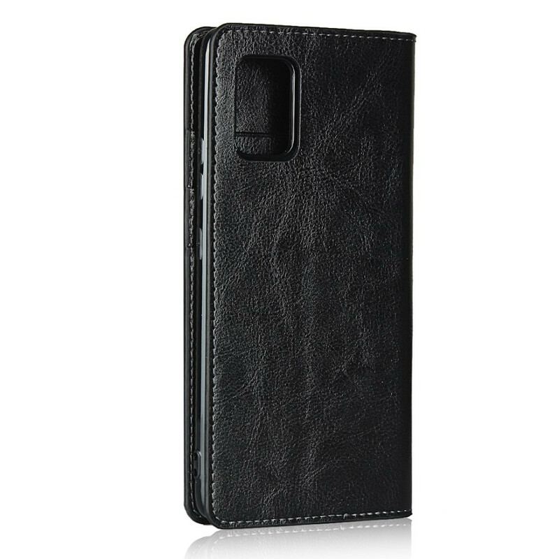 Flip Cover Samsung Galaxy A51 5G Cuir Véritable