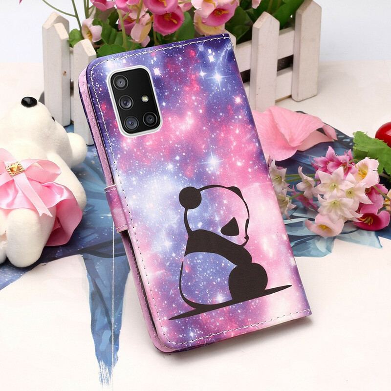 Housse Samsung Galaxy A51 5G Panda Galaxie