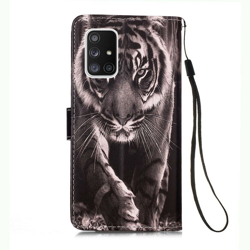 Housse Samsung Galaxy A51 5G Tigre de Nuit