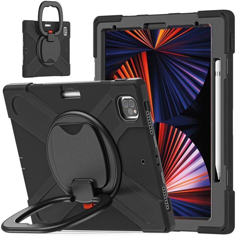 Coque iPad Pro 12.9" Ultra Résistante Anneau-Support Rotatif