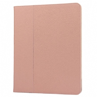 Étui iPad Pro 12.9" Véritable Cuir Litchi