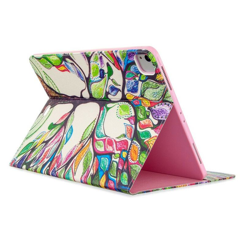 Housse iPad Pro 12.9" Motif Imprimé Arbre Fleuri