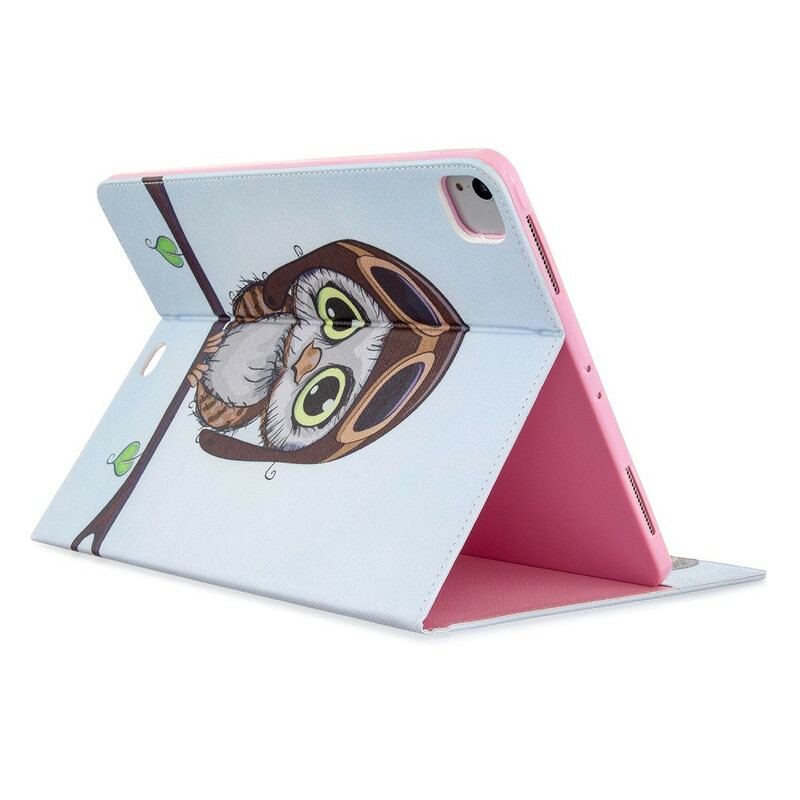 Housse iPad Pro 12.9" Motif Imprimé Hibou