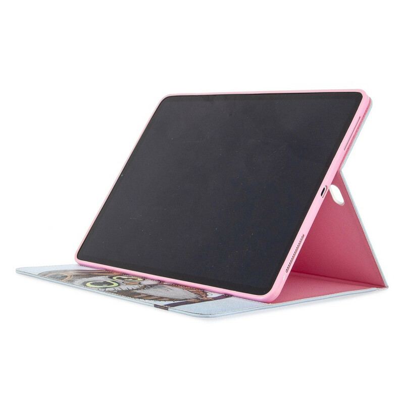 Housse iPad Pro 12.9" Motif Imprimé Hibou